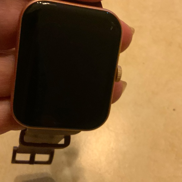 Letsfit Smartwatch with Versatile Bands - Black, Pink, Brown - Picture 2 of 5